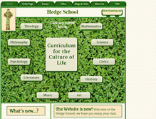 Tablet Screenshot of hedgeschool.com